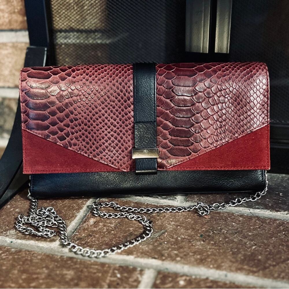 Halogen Leather Crossbody Bag